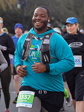 half marathon runner